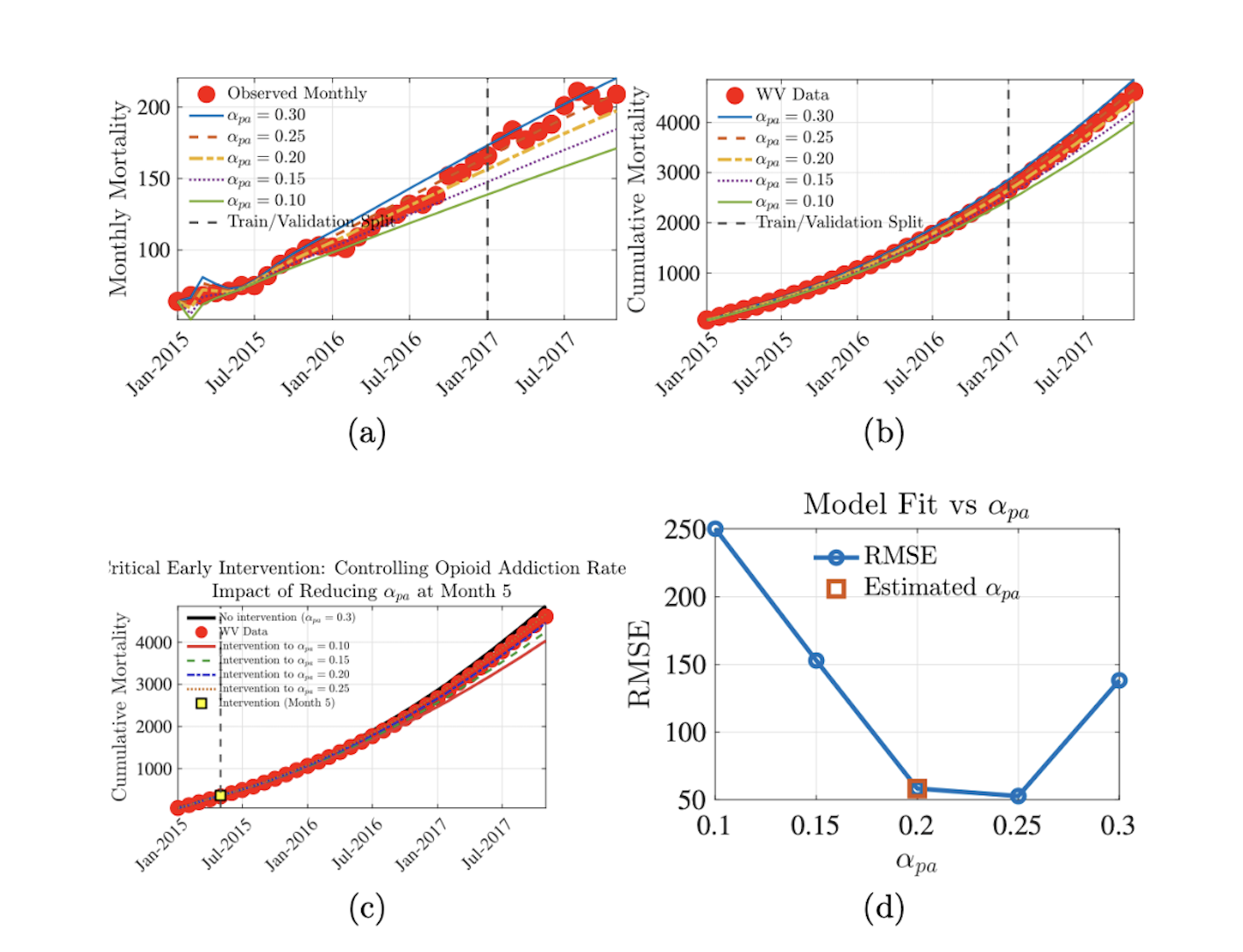Phase-plane or schematic representation of opioid model structure